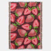 イチゴ スローブランケット (正面縦)