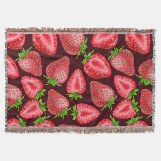 イチゴ スローブランケット (正面)