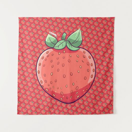 イチゴ タペストリー (正面)