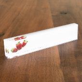 イチゴ デスクネームプレート (側面)