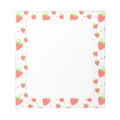 イチゴ ノートパッド (正面)