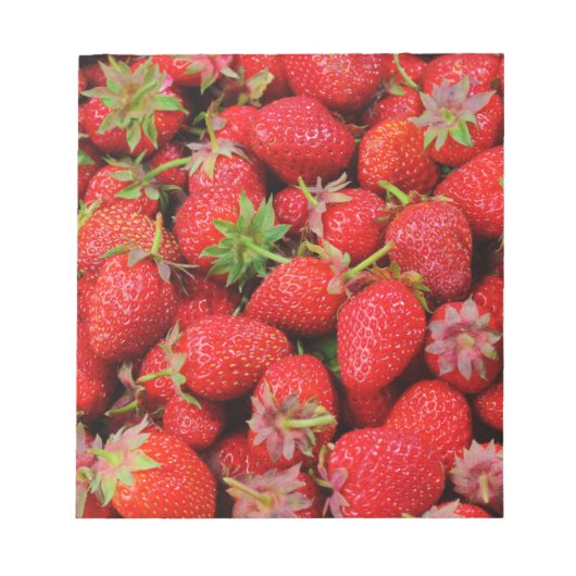 イチゴ ノートパッド (正面)