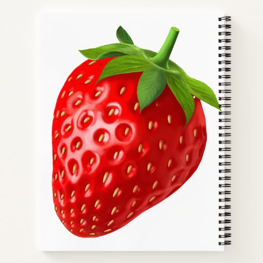 イチゴ ノートブック (裏面)