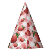 イチゴ パーティーハット (裏面)