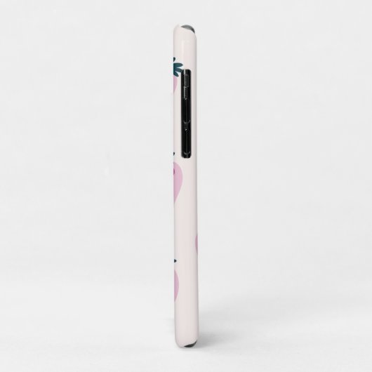 イチゴ（ピンク） Case-Mate iPhoneケース (裏面/左)