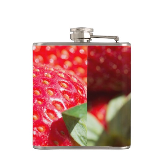 イチゴ フラスク (裏面)