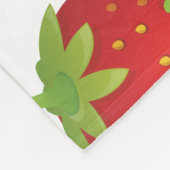 イチゴ フリースブランケット (角)