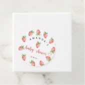 イチゴ – ベビーシャワー フェイバータグ (インサイチュ)