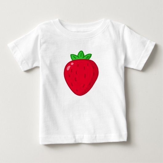 イチゴ ベビーTシャツ (正面)