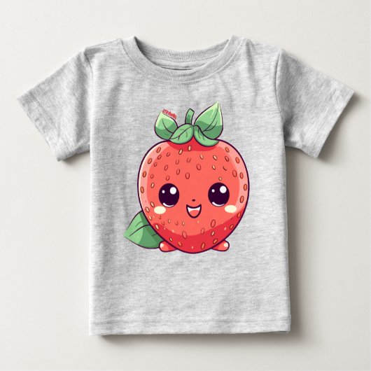 イチゴ ベビーTシャツ (正面)