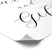 イチゴ ベリー スウィート カードとギフト サイン (角)