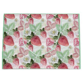 イチゴ、ベリー、赤、新鮮、熟した、甘い、食べ物、 ラージペーパーバッグ (正面)