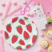 イチゴ ペーパープレート (パーティー)