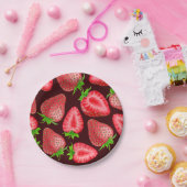 イチゴ ペーパープレート (パーティー)