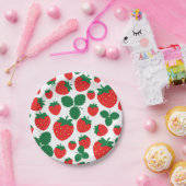 イチゴ ペーパープレート (パーティー)