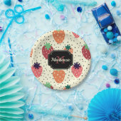 イチゴ ペーパープレート (パーティー)