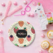 イチゴ ペーパープレート (パーティー)