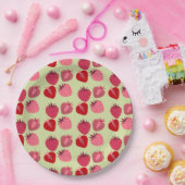 イチゴ ペーパープレート (パーティー)