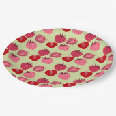 イチゴ ペーパープレート (アングル)