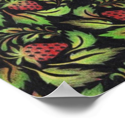 イチゴ ポスター (角)