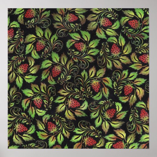 イチゴ ポスター (正面)