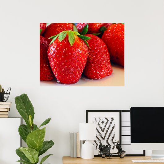 イチゴ ポスター (ホームオフィス)