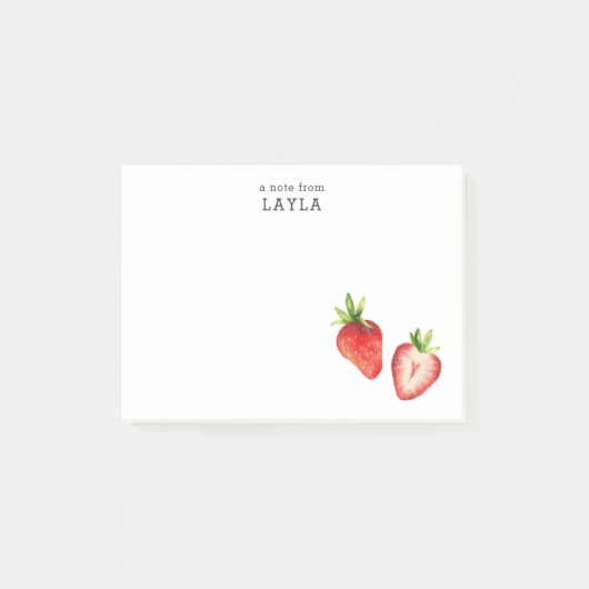 イチゴ ポストイット (正面)