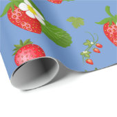 イチゴ ラッピングペーパー (ロールコーナー)