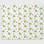 イチゴ ラッピングペーパー (フラット)