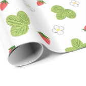 イチゴ ラッピングペーパー (ロールコーナー)