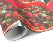 イチゴ ラッピングペーパー (ロールコーナー)