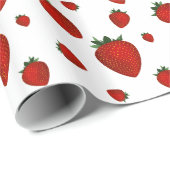 イチゴ ラッピングペーパー (ロールコーナー)