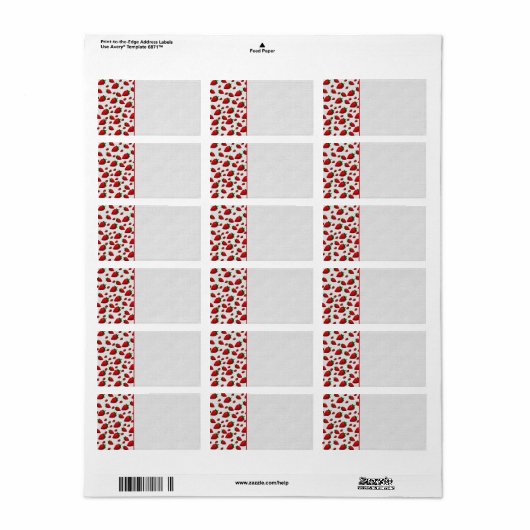 イチゴ ラベル (フルシート)