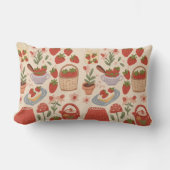 イチゴ ランバークッション (正面)