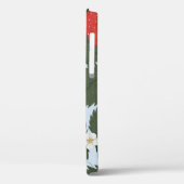 イチゴ：夏の果実パターンデザイン。 Case-Mate iPhoneケース (裏面 / 左)