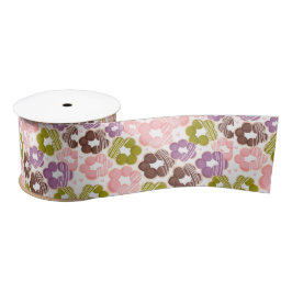 イチゴ・抹茶・チョコレート・宇部餅ドーナツ サテンリボン