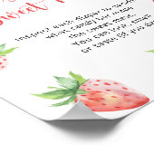 イチゴ – 甘い混乱ゲームを推測 ポスター (角)