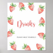 イチゴ – 自分で飲救済みる ポスター (正面)