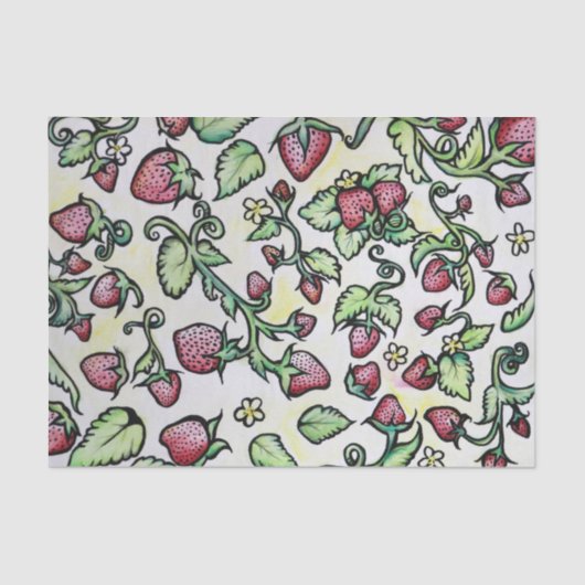 イチゴ 薄葉紙 (正面)