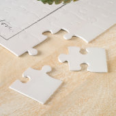 イチゴ(Fragaria)果実水の色絵画の数 ジグソーパズル (側面)