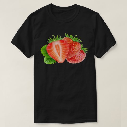 イチゴ Tシャツ (デザイン正面)