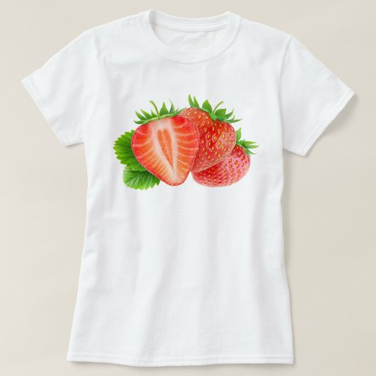 イチゴ Tシャツ (デザイン正面)