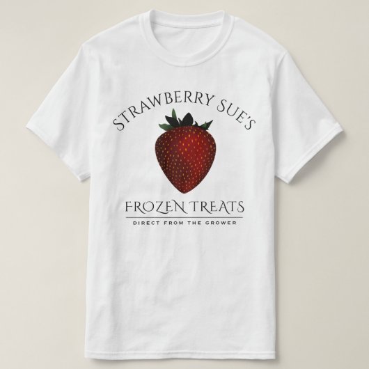 イチゴ Tシャツ (デザイン正面)