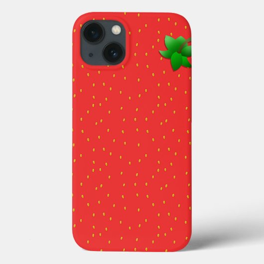 イチゴiPadケース Case-Mate iPhoneケース (裏面)