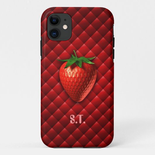 イチゴiPhone 5ケース Case-Mate iPhoneケース (裏面)
