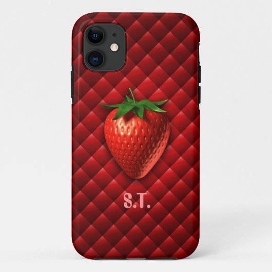 イチゴiPhone 5ケース Case-Mate iPhoneケース (裏面)