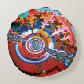 イチゴKC画像 ラウンドクッション (裏面)