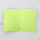 イチゴPIグリーティングカード カード (内部)