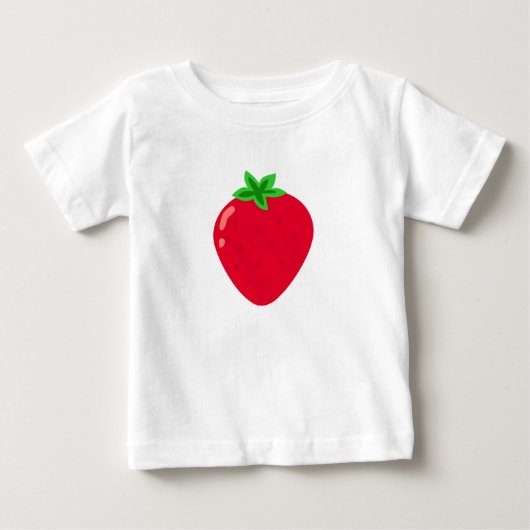 イチゴTシャツ ベビーTシャツ (正面)
