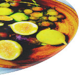 「イチジクとブドウの果実」かわいい写真。買今 カッティングボード (角)